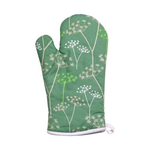 Cow Parsley Single Oven Glove