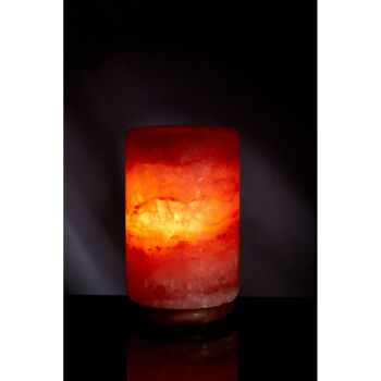 Cylinder Salt Lamp with EU Plug 4