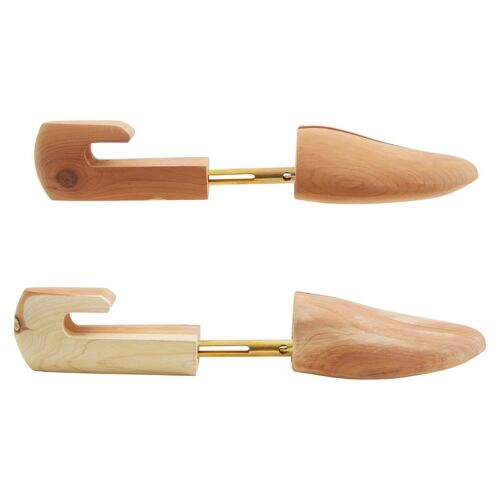 D-sparrow Cedar Wooden Men Shoe Shapers