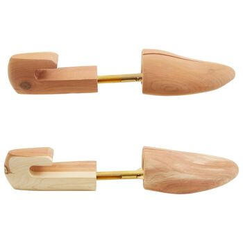 D-sparrow Cedar Wooden Men Shoe Shapers 8