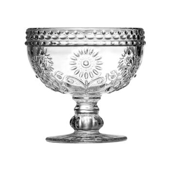 Daisy Sundae Glass Dish - 300ml 2