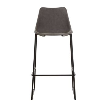 Dalston Ash Bar Stool with Angled Legs 1