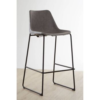 Dalston Ash Bar Stool with Angled Legs 3