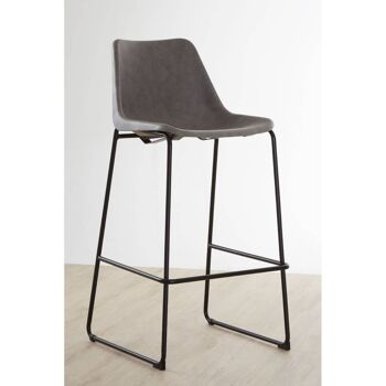 Dalston Ash Bar Stool with Angled Legs 8
