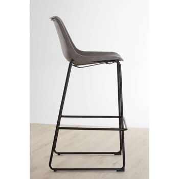 Dalston Ash Bar Stool with Angled Legs 9