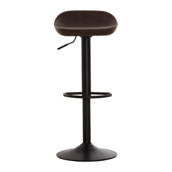 Dalston Mocha Adjustable Bar Stool 1