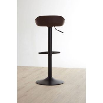 Dalston Mocha Adjustable Bar Stool 5