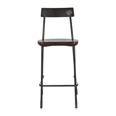 Dalston Stool with Backrest