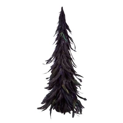 Dark Purple Large Feather Tree