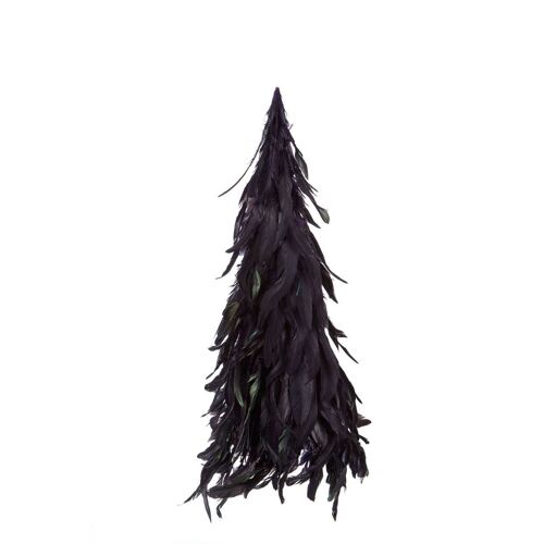 Dark Purple Small Feather Tree