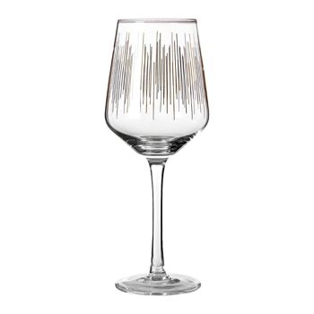 Deco Wine Glasses - Set of 4 1