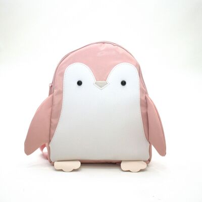 Pinguin Kindergartenrucksack - Miyu rosa