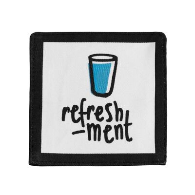 Doodle "refreshment" Coasters - Set of 4