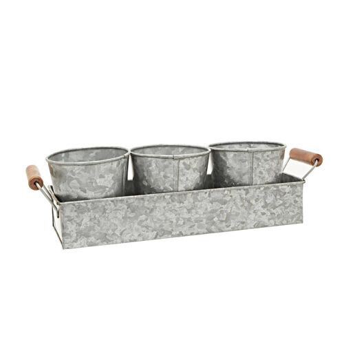 Drummond Three Piece Pot with Tray