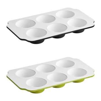 Ecocook Black Muffin Tray 3