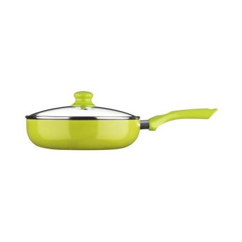 Ecocook Lime Green Frypan - 26cm 1