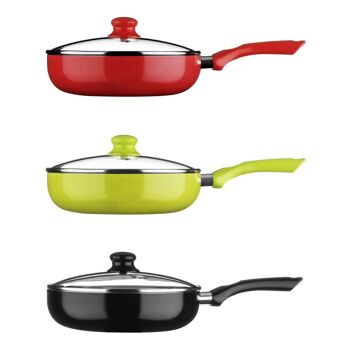 Ecocook Lime Green Frypan - 26cm 3