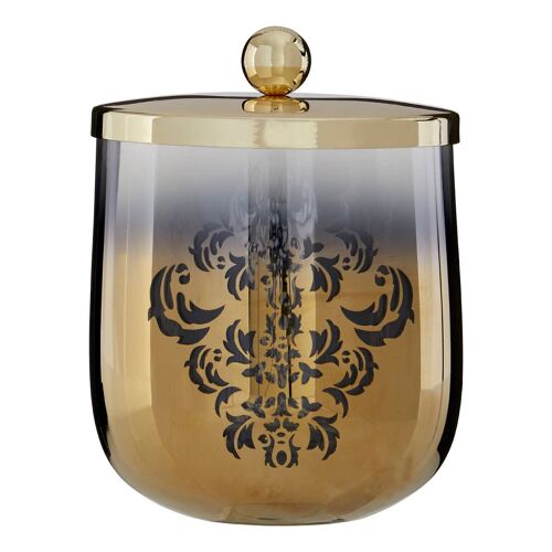 Elissa Gold Cotton Jar - 600ml