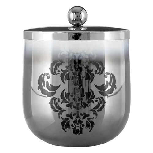 Elissa Silver Cotton Jar - 600ml