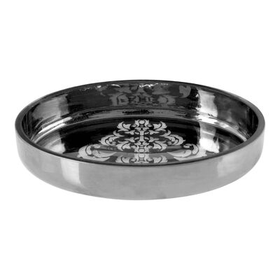 Elissa Silver Oval Soap Dish