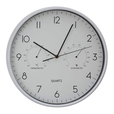 Elko Wall Clock with Temp / Humidity Dial