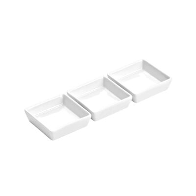 Entree Square Serving Dishes - Set of 3