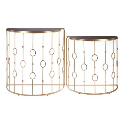 Faiza Art Deco Console Tables