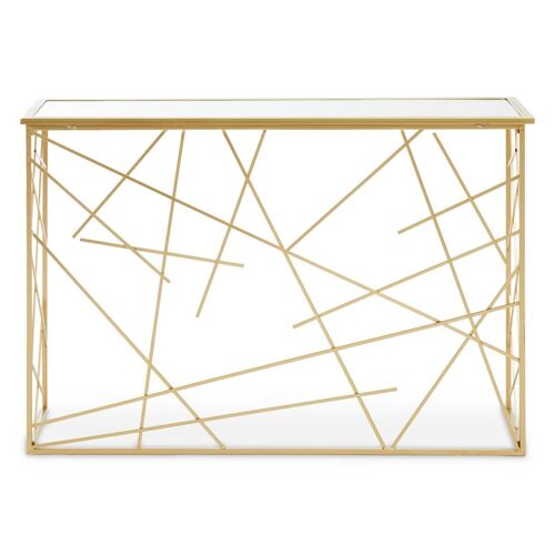 Farran Abstract Design Console Table