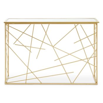 Farran Abstract Design Console Table 1