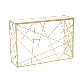 Farran Abstract Design Console Table 8