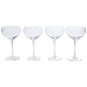 Ensemble de quatre verres à cocktail Farrow 2