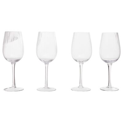 Farrow Set of Four Wine Glasses