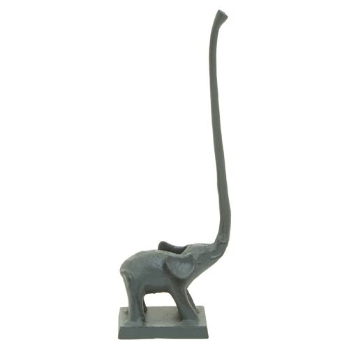 Fauna Grey Elephant Toilet Roll Holder