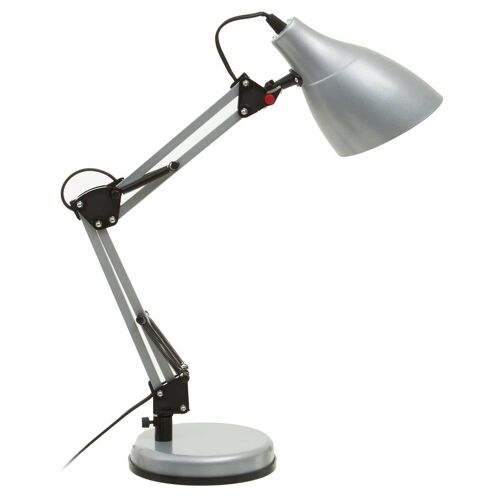 Finley Silver Desk Lamp