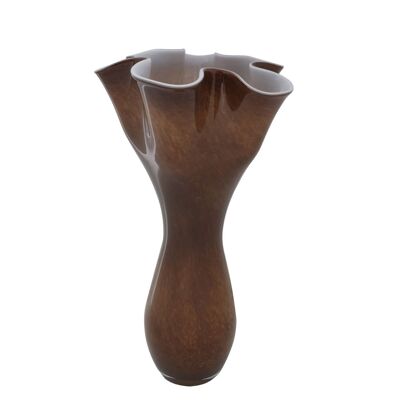 Flared Chocolate Vase