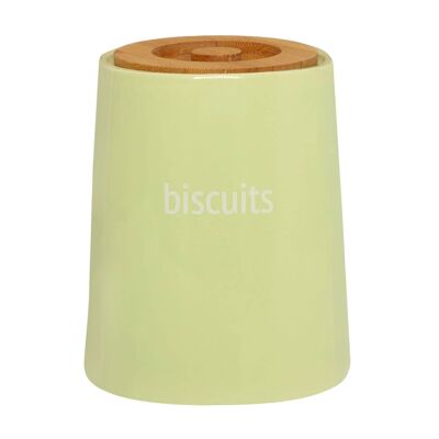 Fletcher Green Ceramic Biscuit Canister