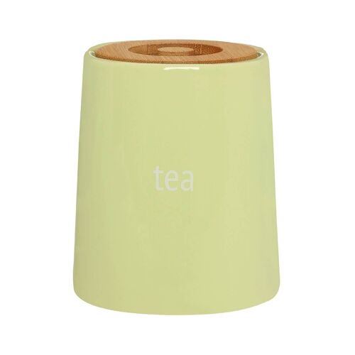 Fletcher Green Ceramic Tea Canister