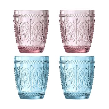 Gobelets en Verre Fleur - Lot de 4 6