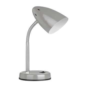Lampe de bureau Flexi grise 1