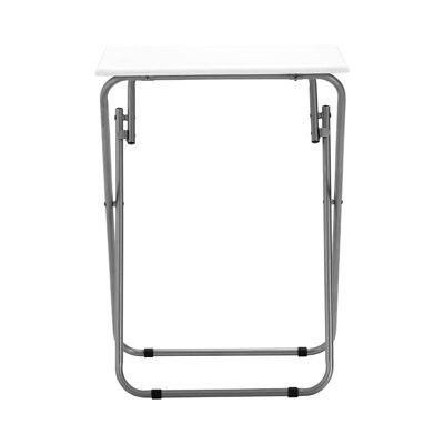 Folding Table with White Top