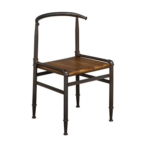 Foundry Fir Wood Metal Chair