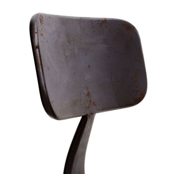 Chaise de bar en métal de fonderie 3