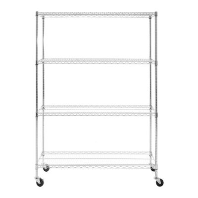 Frankfurt 4 Tier Metal Shelf Unit