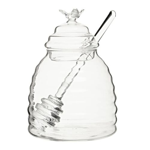 Fresk Honey Jar with Glass Dipper