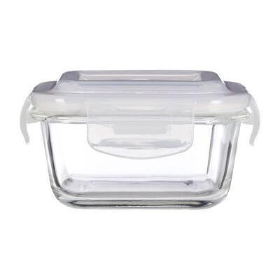 Food storage container MILO, rectangular, separated, small