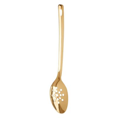 Freya Gold Slotted Spoon