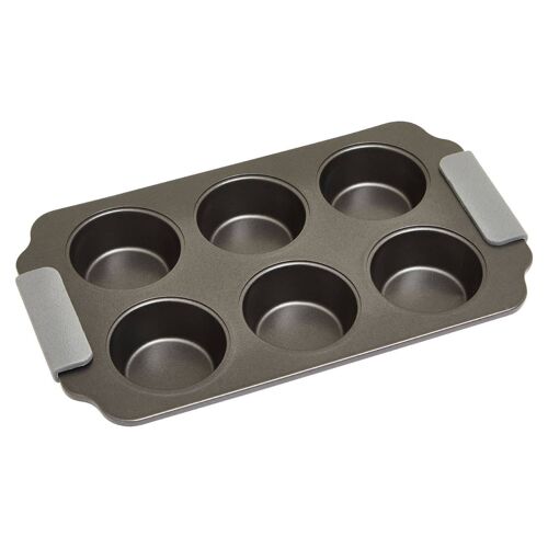 From Scratch Grey Six Cup Muffin Tray