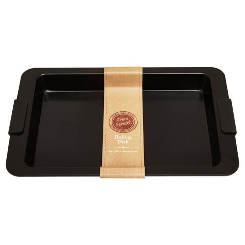 From Scratch Large Black Baking Dish