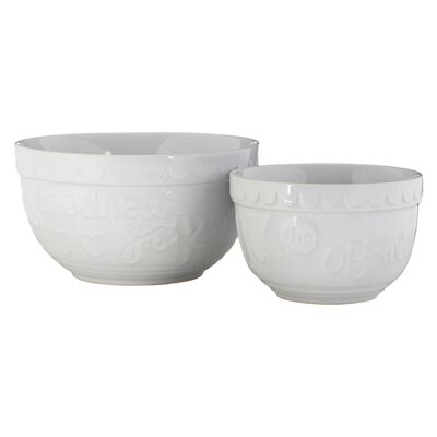 Gigi Round Mixing Bowls - Set of 2