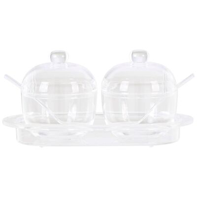 Gozo Set of 2 Condiment Containers